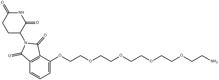 Thalidomide-O-PEG4-amine Struktur