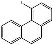 Phenanthrene, 4-iodo- Structure