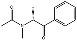 Acetamide, N-methyl-N-[(1R)-1-methyl-2-oxo-2-phenylethyl]- Struktur