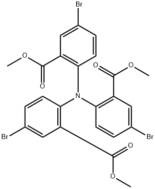 trimethyl 6,6',6''-nitrilotris(3-bromobenzoate)