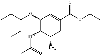 Oseltamivir Diastereomer III HCl Struktur
