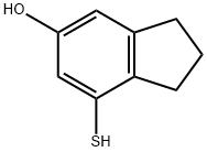 7-巯基-2,3-二氢-1H-茚满-5-醇,2413726-41-5,结构式