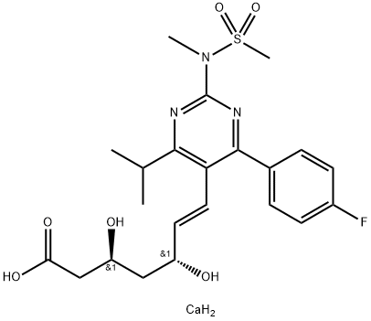 (3S,5R,6E) Rosuvastatin Calcium Salt (2:1)