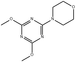 1,3,5-Triazine-2,4-dimethoxy-6-(4-morpholinyl)- Struktur