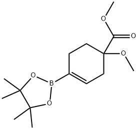 2415763-40-3 3-Cyclohexene-1-carboxylic acid, 1-methoxy-4-(4,4,5,5-tetramethyl-1,3,2-dioxaborolan-2-yl)-, methyl ester