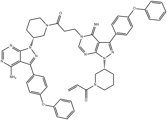 Ibrutinib Impurity 14 Structure