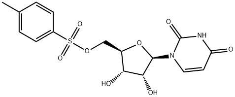 Uridine, 5'-(4-methylbenzenesulfonate) Structure
