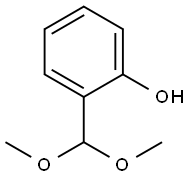 2-(二甲氧基甲基)苯酚, 24396-24-5, 结构式