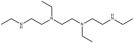 1,2-Ethanediamine, N1,N2-diethyl-N1,N2-bis[2-(ethylamino)ethyl]- Structure