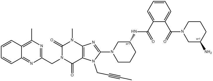 Linagliptin Impurity 33 Structure