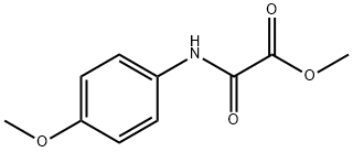 2-[(4-甲氧基苯基)氨基]-2-氧代乙酸甲酯,24439-54-1,结构式