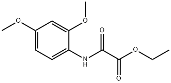 Acetic acid, 2-[(2,4-dimethoxyphenyl)amino]-2-oxo-, ethyl ester Structure