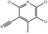 2,5,6-三氯-4-氟烟腈 结构式