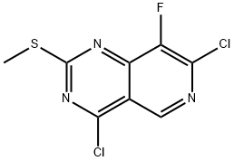2454491-14-4 4,7-二氯-8-氟-2-(甲硫基)吡啶并[4,3-D]嘧啶