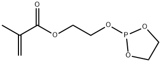 2-Propenoic acid, 2-methyl-, 2-(1,3,2-dioxaphospholan-2-yloxy)ethyl ester