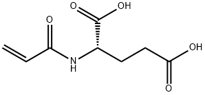 L-Glutamic acid, N-(1-oxo-2-propen-1-yl)- 结构式