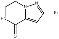 2-溴-6,7-二氢吡唑并[1,5-A]吡嗪-4(5H)-酮, 2468022-89-9, 结构式