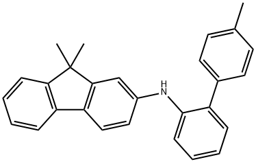 9H-芴-2-胺, 9,9-二甲基-N-(4′-甲基[1,1′-二苯基]-2-基)-,2478531-86-9,结构式