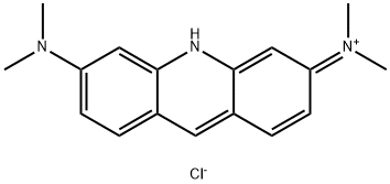 N,N,N′,N′-tetramethylacridine-3,6-diamine hydrochloride Structure