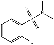 Benzenesulfonamide, 2-chloro-N,N-dimethyl- 结构式