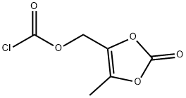 (5-Methyl-2-oxo-1,3-dioxol-4-yl)methyl carbonochloridate Structure