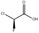 (S)-2-Chloro-2-fluoroacetic Acid 结构式