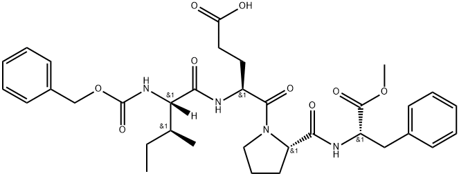 Z-Ile-Glu-Pro-Phe-OMe Structure