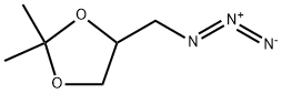 4-(azidomethyl)-2,2-dimethyl-1,3-dioxolane Struktur