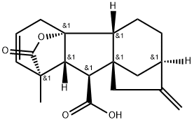 2,3-Didehydro Gibberellin A9 结构式