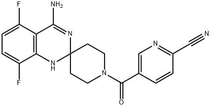 AR-C102222 化学構造式