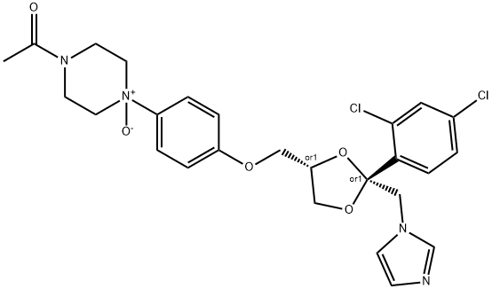酮康唑N-氧化物,254912-65-7,结构式