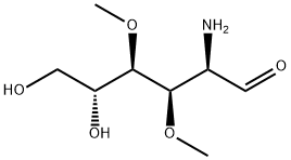 2-氨基-2-脱氧 - 3,4-二 - O-甲基-D-葡萄糖 结构式