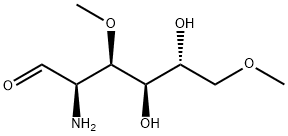 2-氨基-2-脱氧 - 3,6-二 - O-甲基-D-葡萄糖 结构式