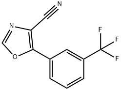 255876-72-3 5-[3-(三氟甲基)苯基]-1,3-恶唑-4-腈
