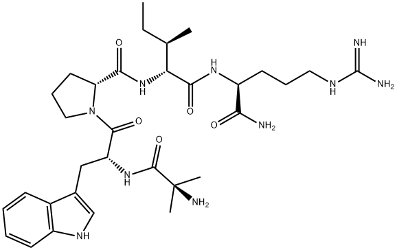 生长激素释放肽-3, 259230-56-3, 结构式