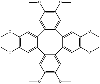 Tetraphenylene, 2,3,6,7,10,11,14,15-octamethoxy-,259753-67-8,结构式