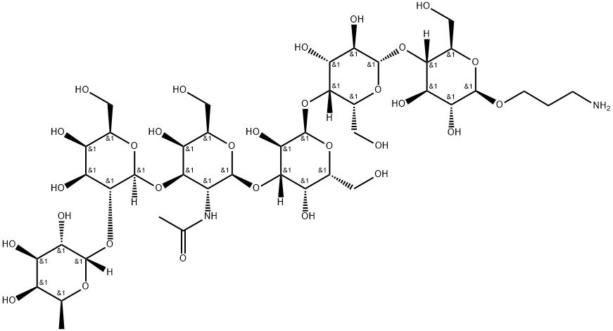 グロボ-H-PrNH2 化学構造式