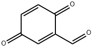 1,4-Cyclohexadiene-1-carboxaldehyde, 3,6-dioxo- Struktur