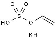 ポリ(硫酸ビニル) カリウム塩 化学構造式