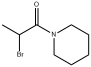 1-Propanone, 2-bromo-1-(1-piperidinyl)- 结构式