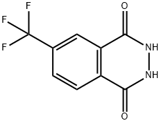 1,4-Phthalazinedione, 2,3-dihydro-6-(trifluoromethyl)- Structure
