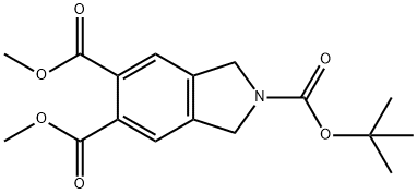 2-叔丁基5,6-二甲基异吲哚啉-2,5,6三羧酸酯, 262418-91-7, 结构式