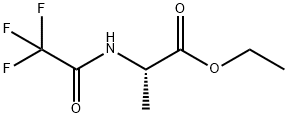 Ethyl N-(trifluoroacetyl)-2-aminopropanoate Structure