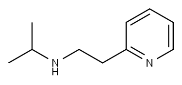 2-Pyridineethanamine, N-(1-methylethyl)- Structure