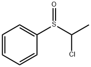 α-Chloroethyl Phenyl Sulfoxide,26910-40-7,结构式