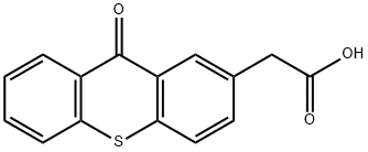 9H-THIOXANTHENE-2-ACETIC ACID,27011-96-7,结构式