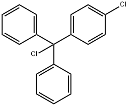 4-Chlorophenyl-diphenylmethyl Chloride, 27023-37-6, 结构式