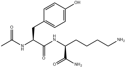 Ac-Tyr-Lys-NH Structure