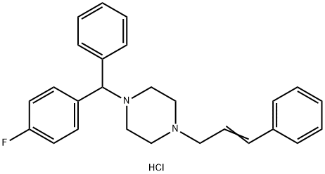Flunarizine Impurity 5 化学構造式