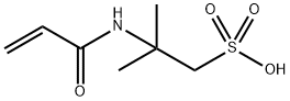 聚(2-丙烯酰胺-2-甲基-1-丙磺酸) 结构式